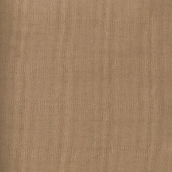 Woven fabric texture, muted brown tone, dense compact weave with fine grain and subtle tonal variations; label reads “turri > fabric cat. b > 754 b.”